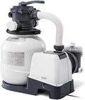Pompa filtrująca do basenu Intex SX2100, 240 V, kolor czarny