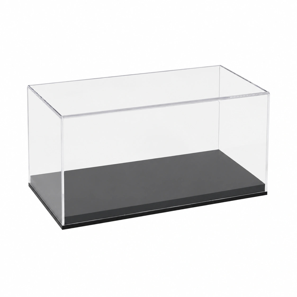 Acryl Vitrine für Modelle und Figuren, 30x15x14 cm, Transparent