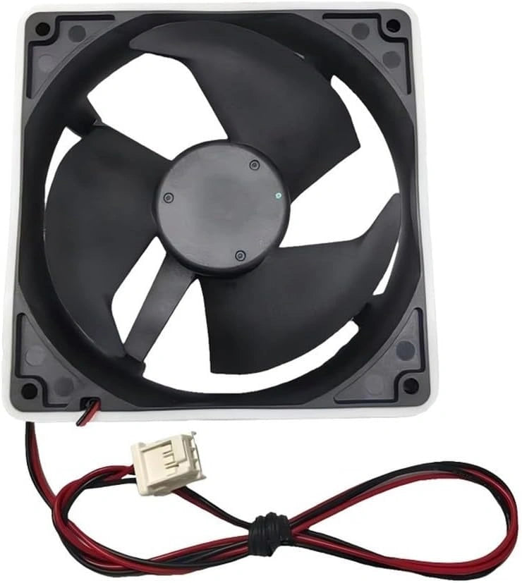 Wentylator Cicha, 12 V, kolor czarny