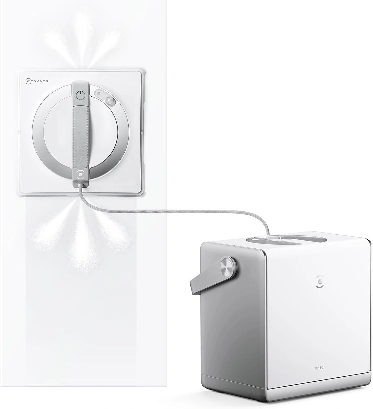 Robot do mycia okien ECOVACS WINBOT, kolor szary