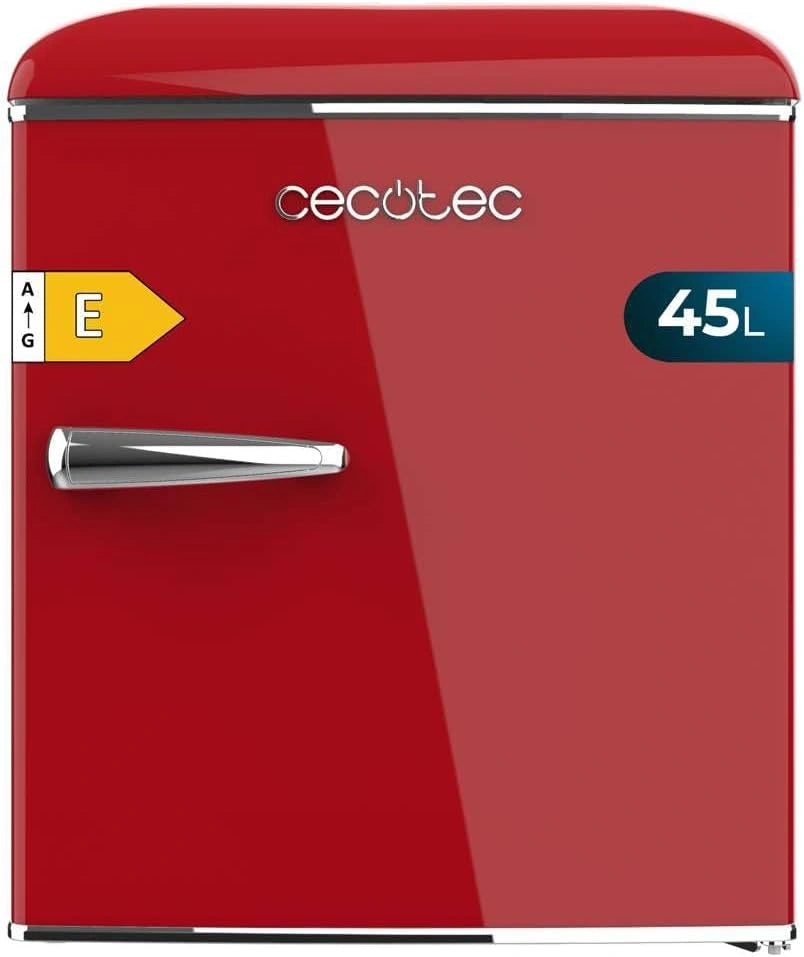 Lodówka Cecotec, 45 l, kolor czerwony