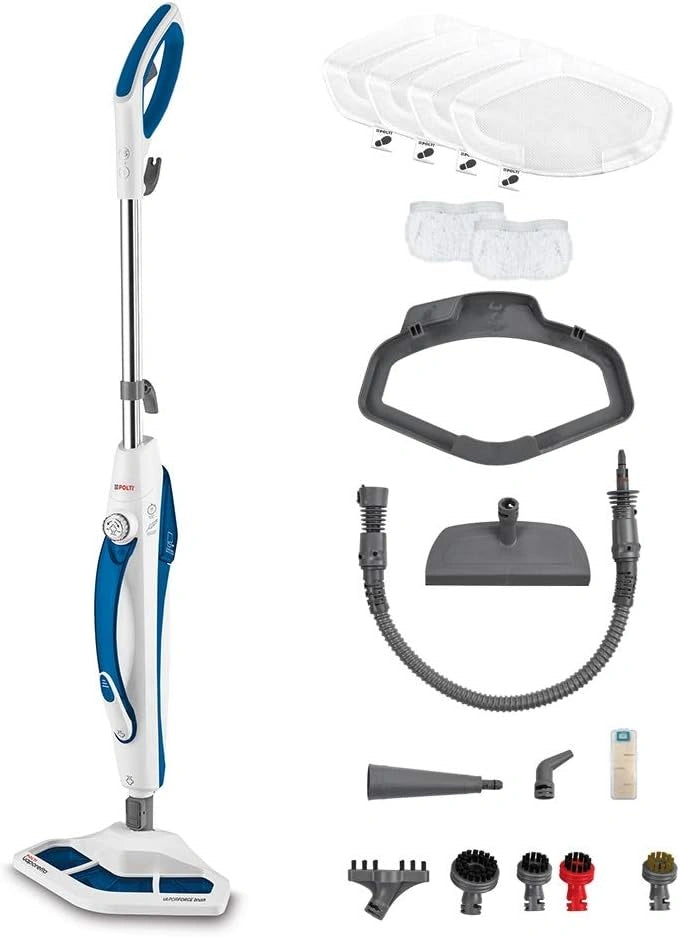 Myjka parowa Polti SV460, 1500 W, 0,3 l, kolor niebieski i biały