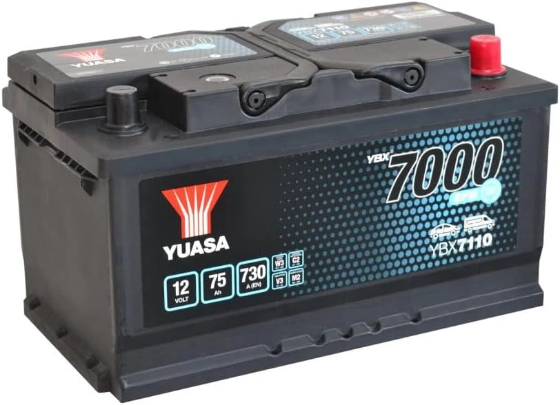 Akumulator YUASA YBX7110 YUASA 12, kolor czarny