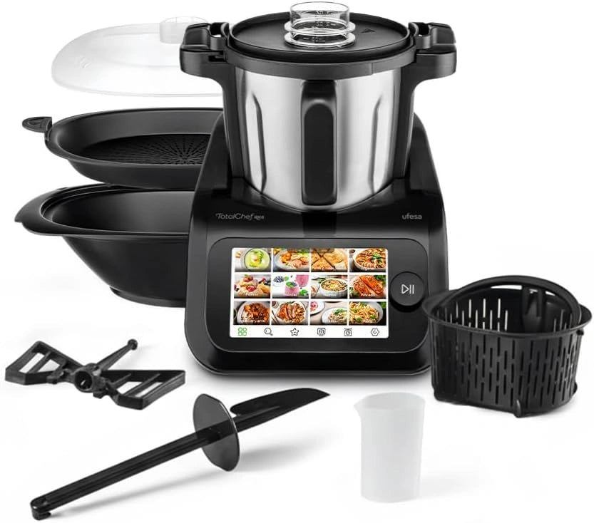 Robot kuchenny Ufesa TotalChef, 3,5 l, Wi-Fi, kolor szary i czarny