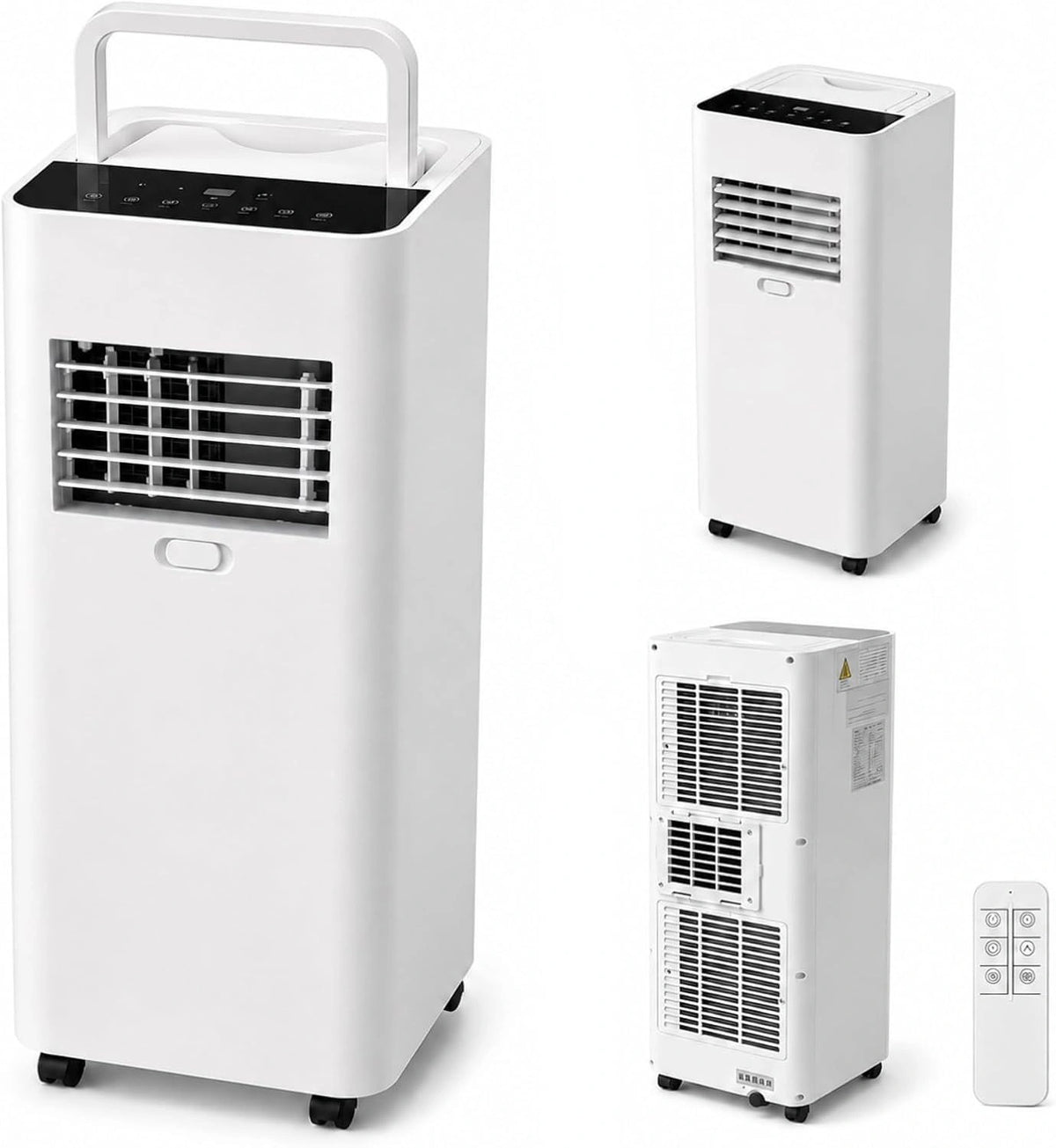 Klimatyzator, 7000 BTU, programator czasowy, kolor szary
