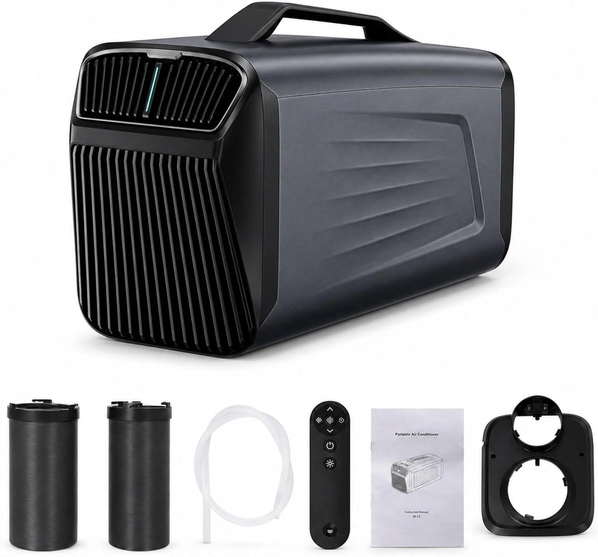 Klimatyzator, 5200 BTU, 400 W, kolor czarny