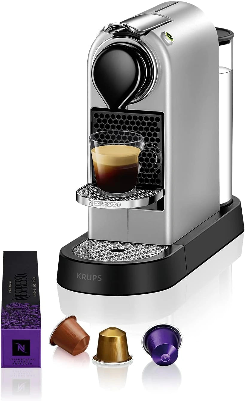 Ekspres do kawy NESPRESSO, 1260 W, 1 l, kolor srebrny