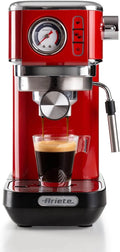 Ekspres do kawy Ariete, 1300 W, 1,1 l, kolor czerwony