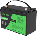 Akumulator DATOUBOSS 12V BMS 8000, 1280 W, 100 Ah, 12 V, kolor szary i zielony