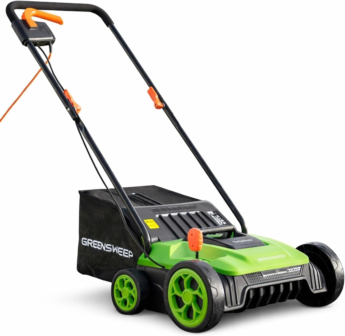 Odkurzacz GreenSweep V1, 40 l, składany, kolor szary i czarny