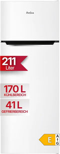 Lodówko-zamrażarka Amica DT 374, 374160 W, 211 l, kolor biały