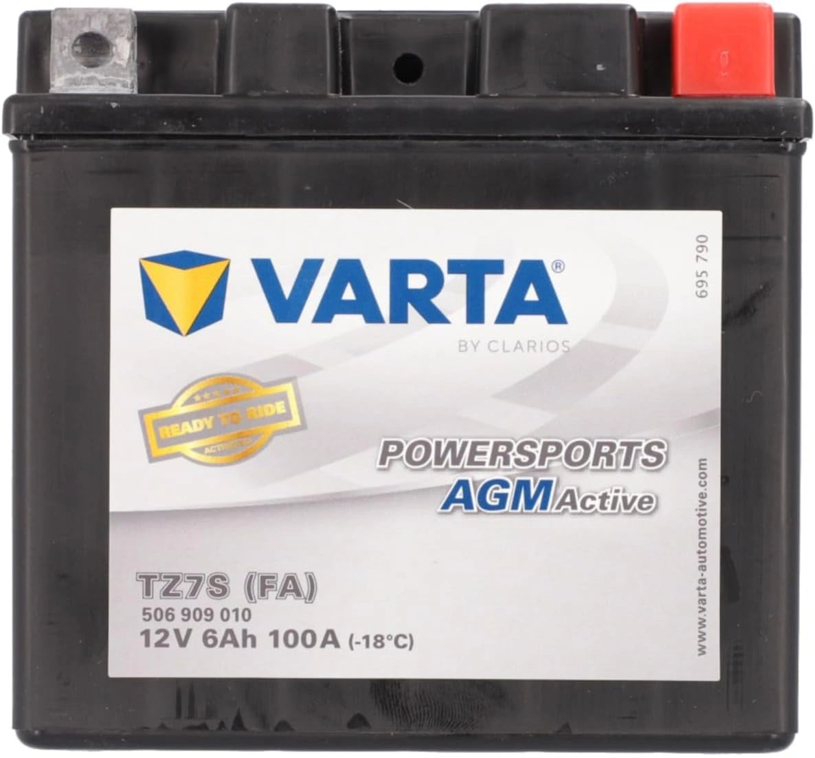 Akumulator Varta, 6 Ah, kolor czarny