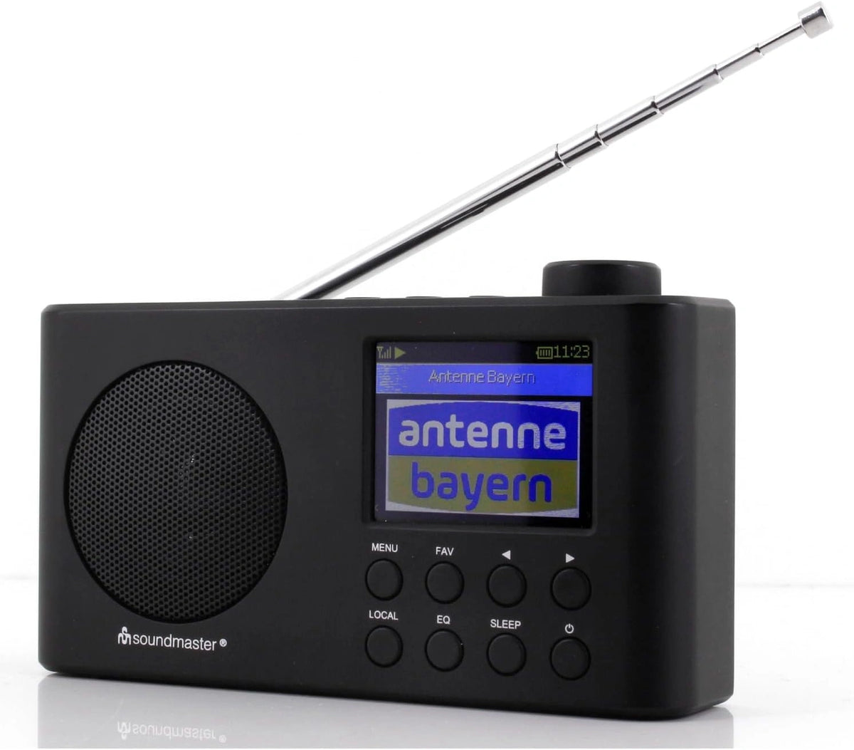 Radio Soundmaster IR6500SW, kolor czarny i szary