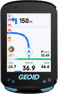 Licznik rowerowy GPS GEOID CC600, bezprzewodowy, Wi-Fi, kolor czarny i szary
