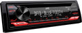 Radio JVC KD-DB622BT, 50 W, kolor czerwony