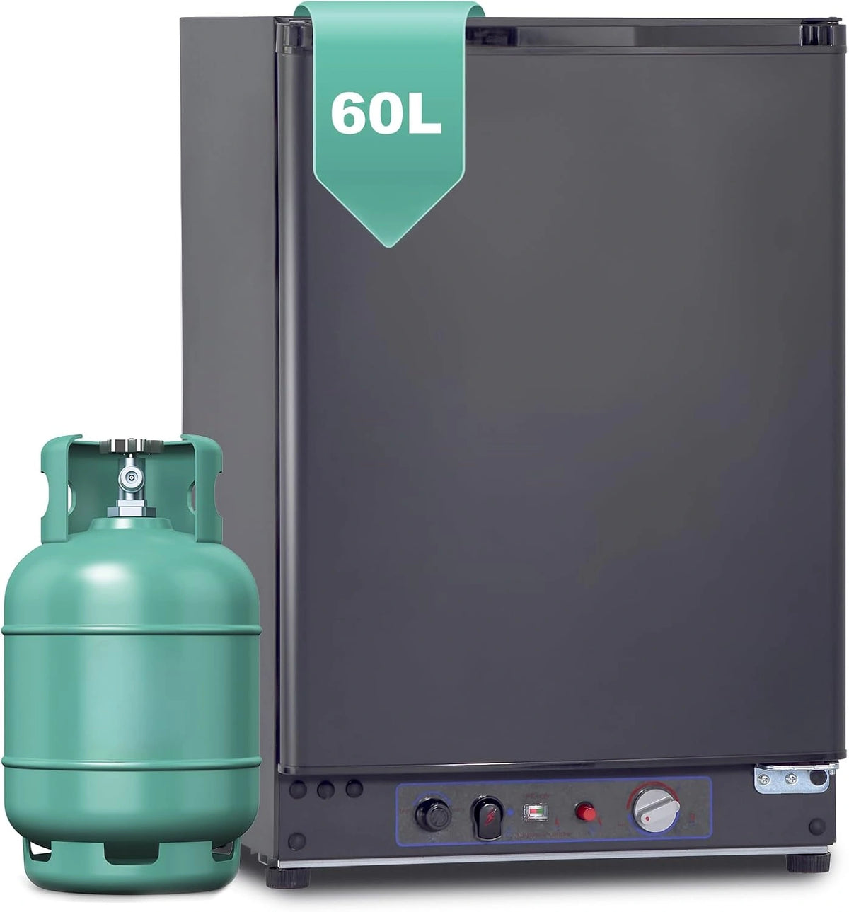 Lodówka SMETA 60L, 60 l, 12 V, kolor szary