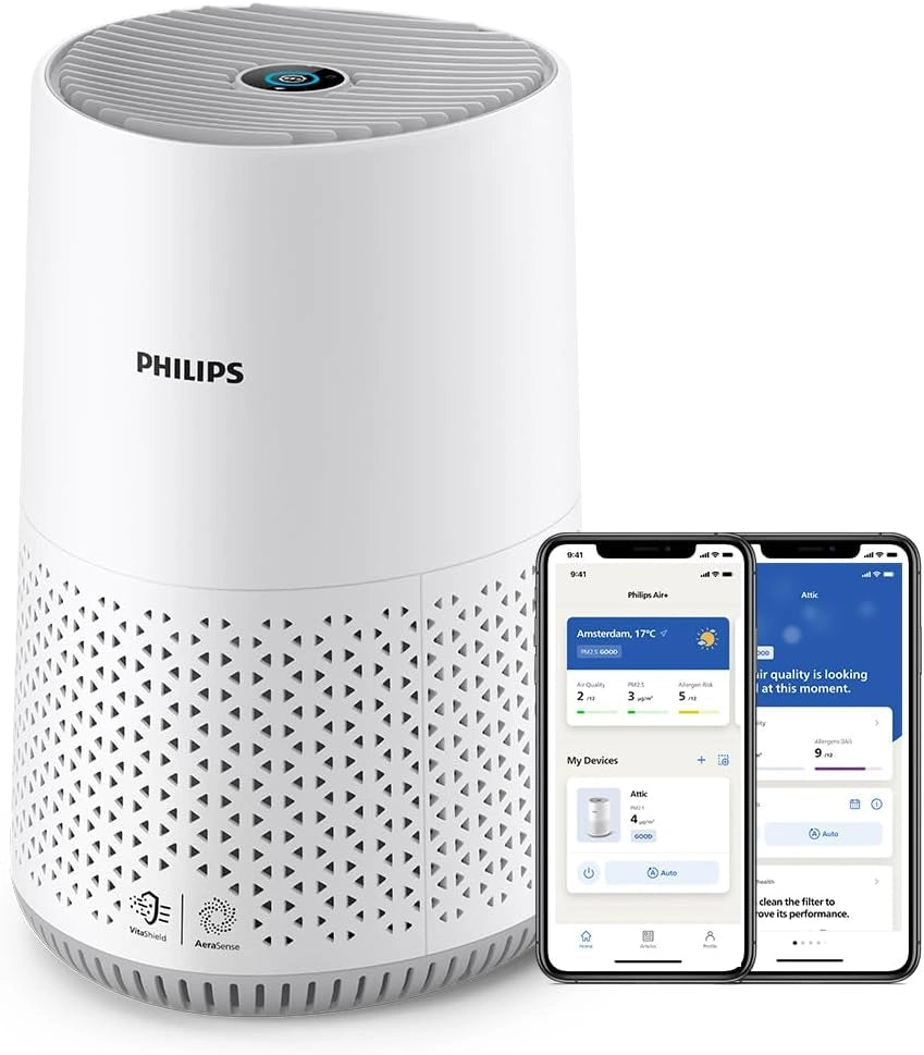 Oczyszczacz powietrza Philips, do 44 m², kolor biały