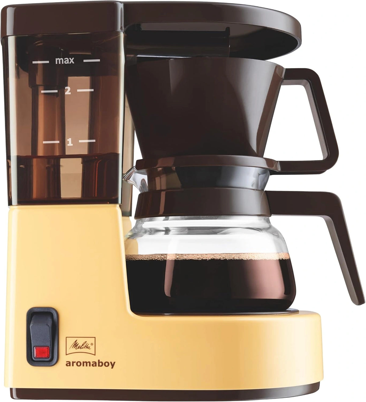 Ekspres do kawy Melitta, 500 W, kolor beżowy i brązowy
