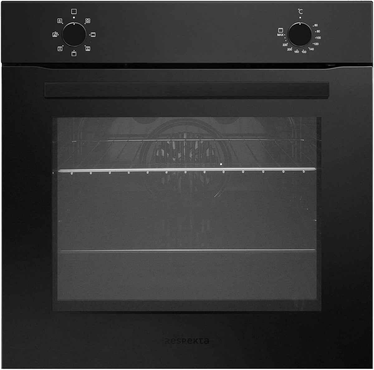 Piekarnik Respekta AB121MS-26, 72 l, kolor czarny