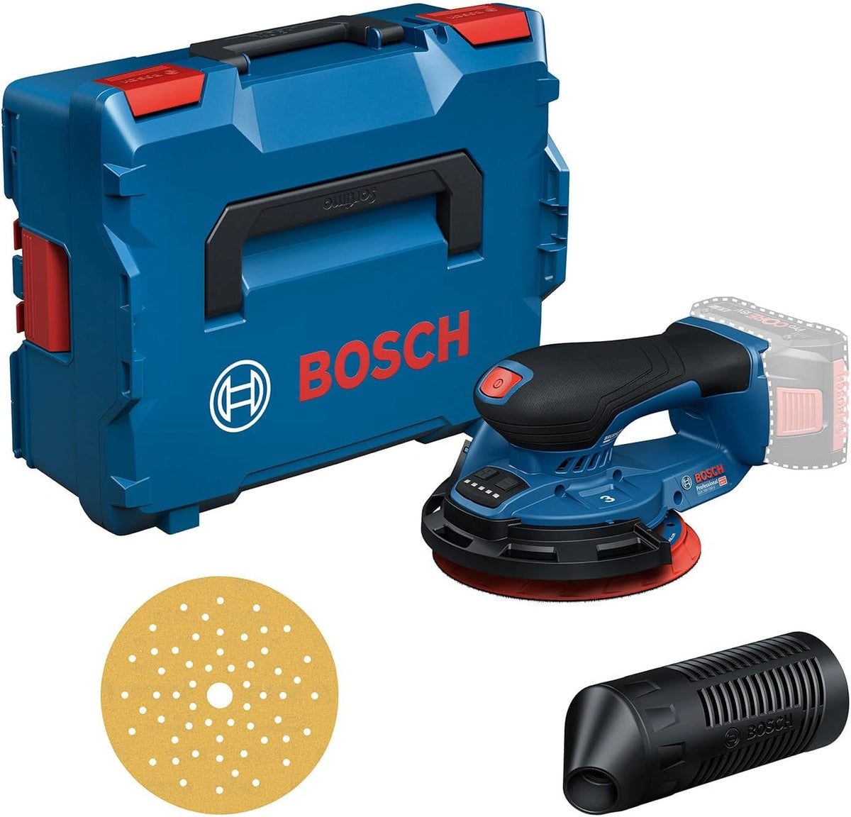 Szlifierka elektryczna Bosch Professional GEX 18V-150-3, 18 V, kolor czarny
