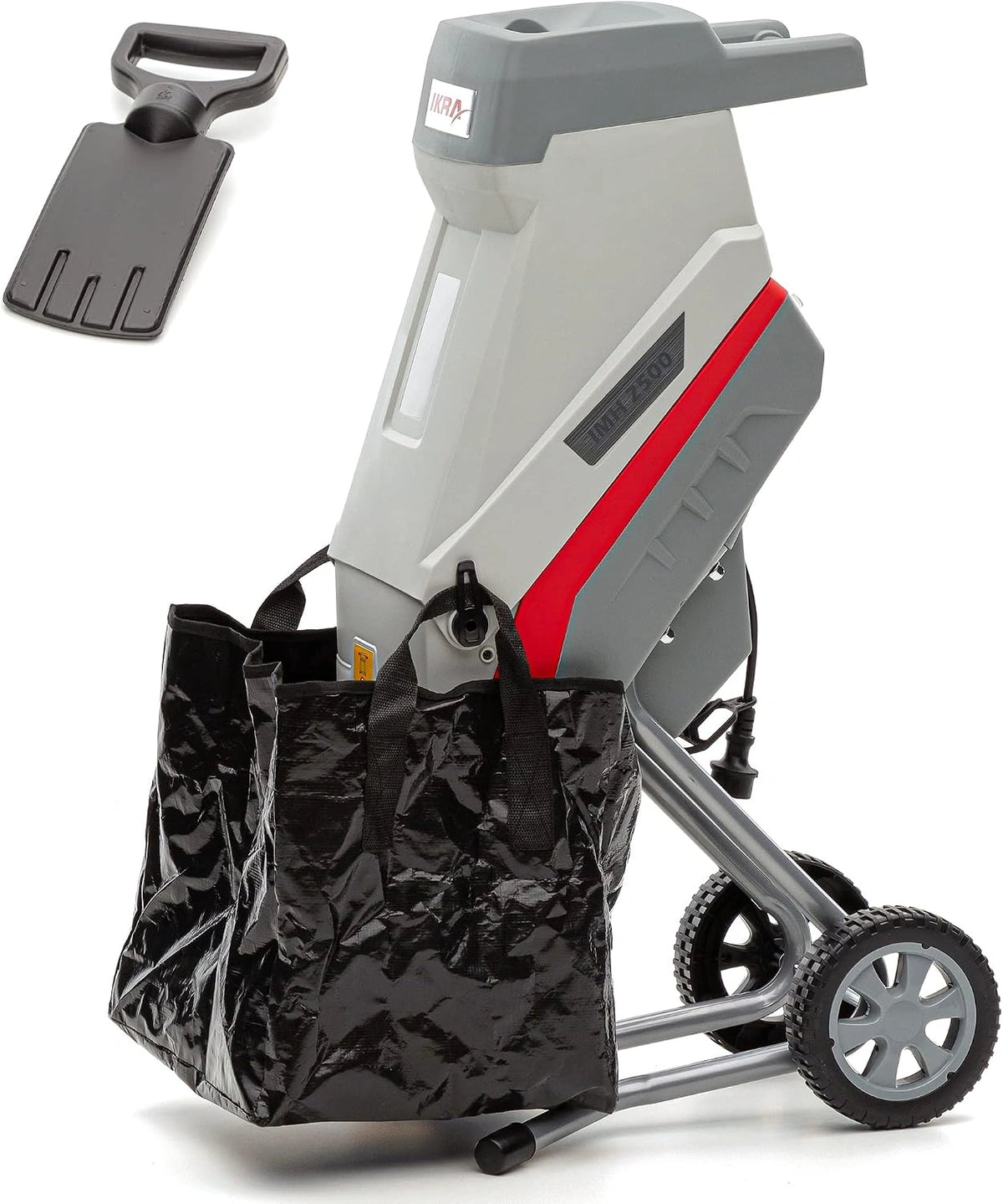 Rozdrabniacz ogrodowy IKRA IMH 2500, 2500 W, 45 l, kolor szary