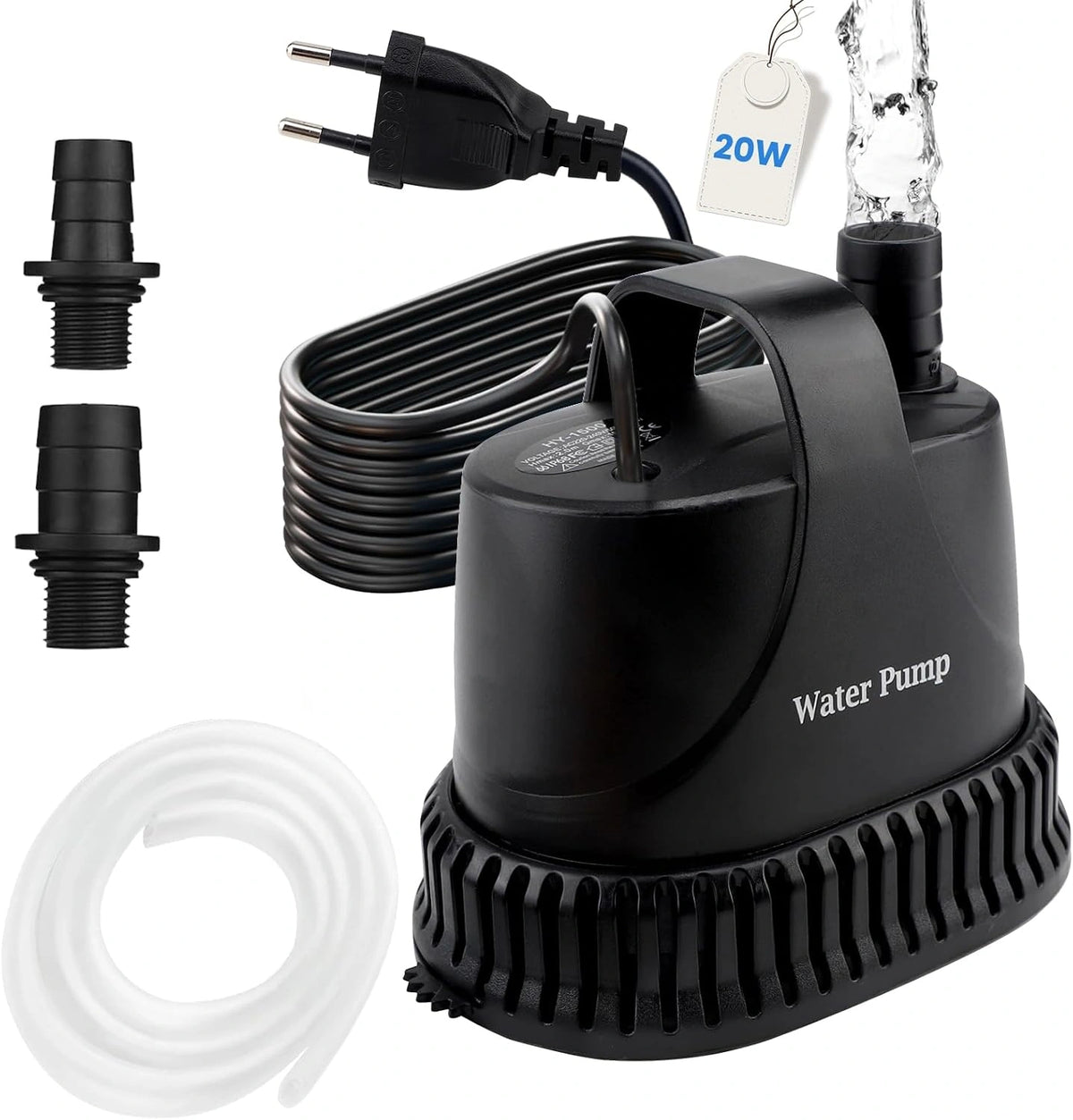 Basen EXLECO, 20 W, 220 V, kolor czarny i szary