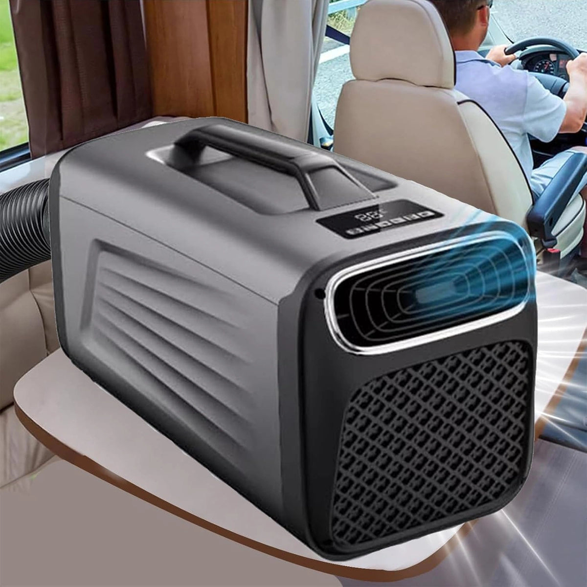 Klimatyzator, 5200 BTU, 400 W, kolor szary