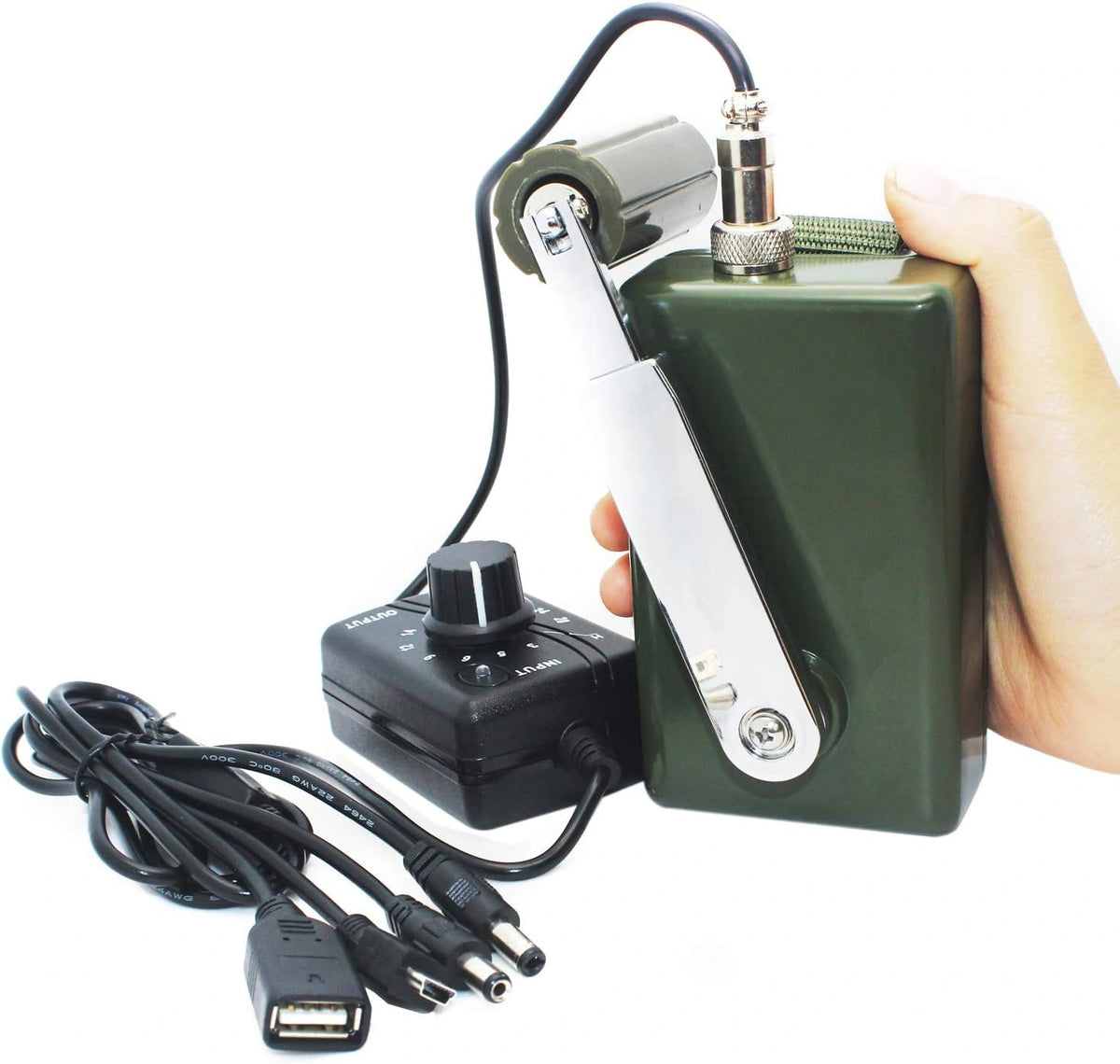Generator High, 30 W, 28 V, kolor zielony
