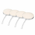 4er-Set LED-WLAN-Unterbauleuchten, dimmbar, Farbtemperatur 2700K-6500K, kompatibel mit Alexa und Google Home, inklusive RF-Fernbedienung und Timer-App-Steuerung