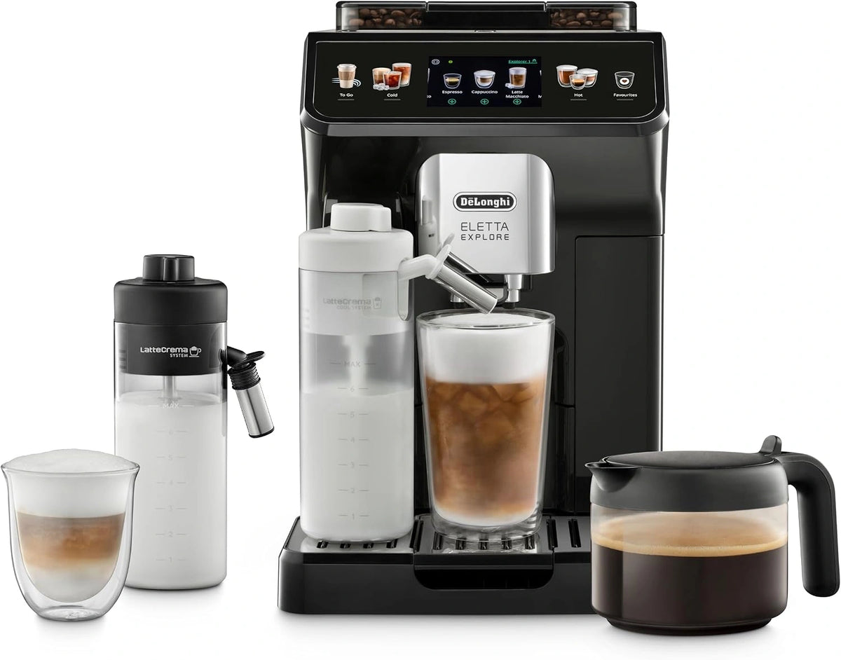 Ekspres do kawy De Longhi, 1450 W, kolor czarny