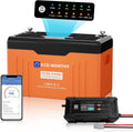Akumulator ECO-WORTHY 12, 314 Ah, 12 V, kolor pomarańczowy i czarny