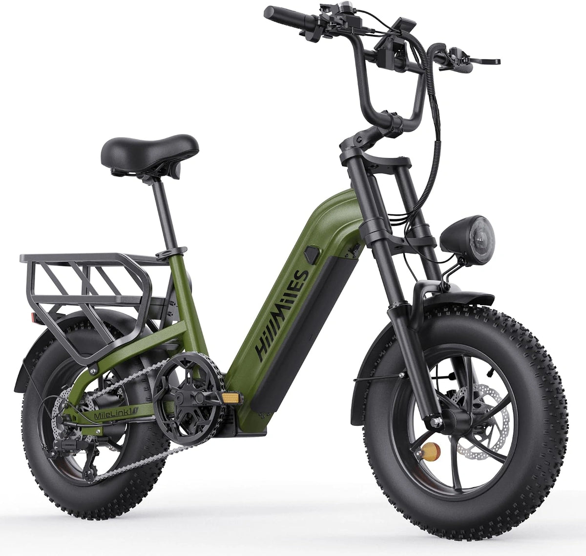 Akumulator HillMiles MileLink1, 18 Ah, 48 V, kolor szary