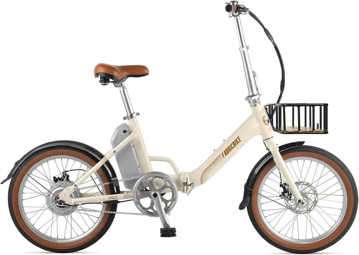 Rower elektryczny FabricBike, 250 W, 10 Ah, 36 V, składany, kolor czarny