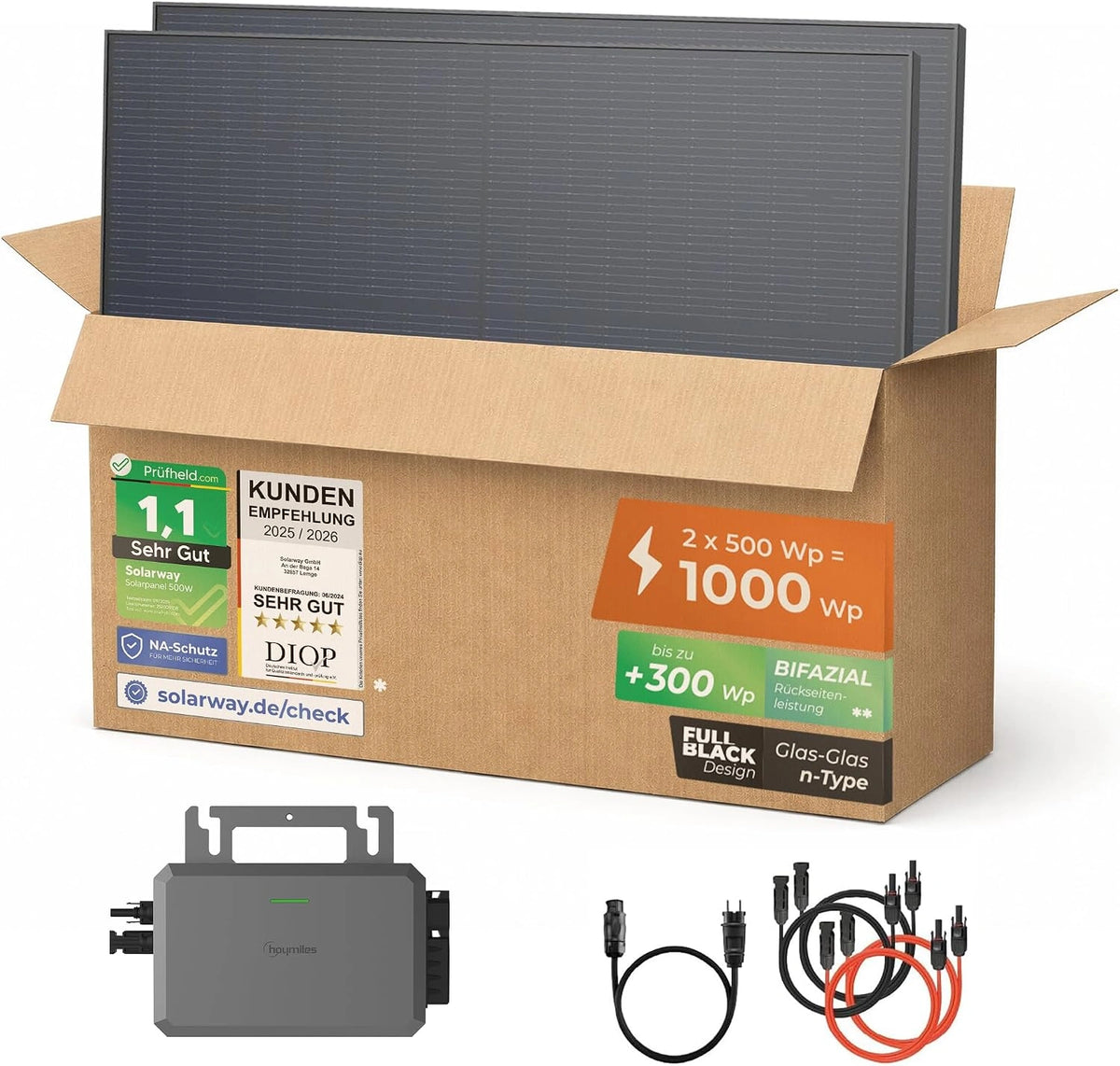 Urządzenie użytkowe Solarway HMS-800W-2T, 800 W, kolor czarny