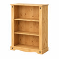 Vida Designs Corona Holzregal für Bücher und DVDs, Klein, Kiefernholz