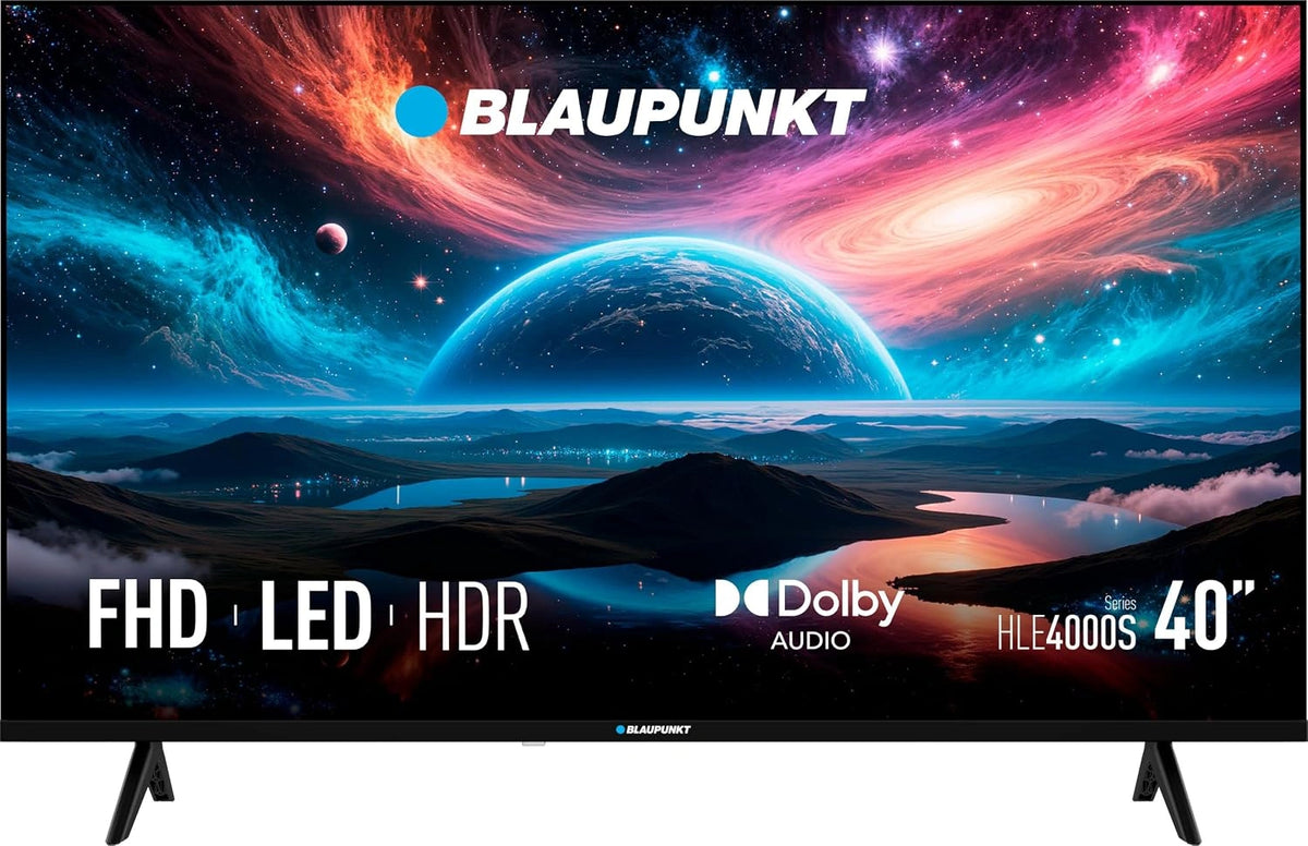 Telewizor BLAUPUNKT, kolor niebieski i czarny